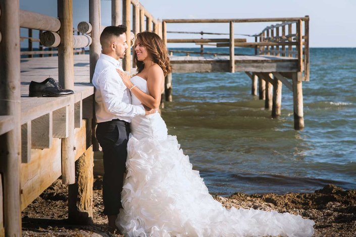Novios playas de Santa Pola
