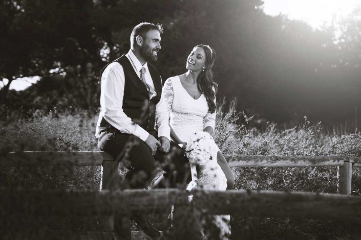Fotografía en blanco y negro Bodas