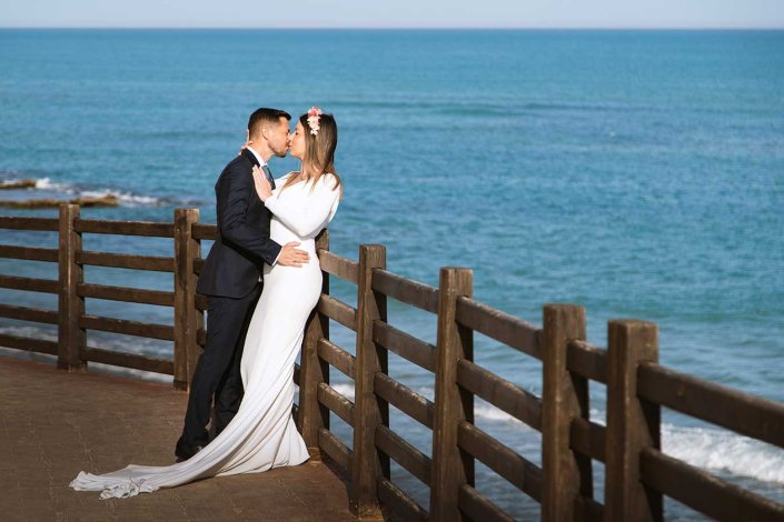 Novios Playa Campoamor