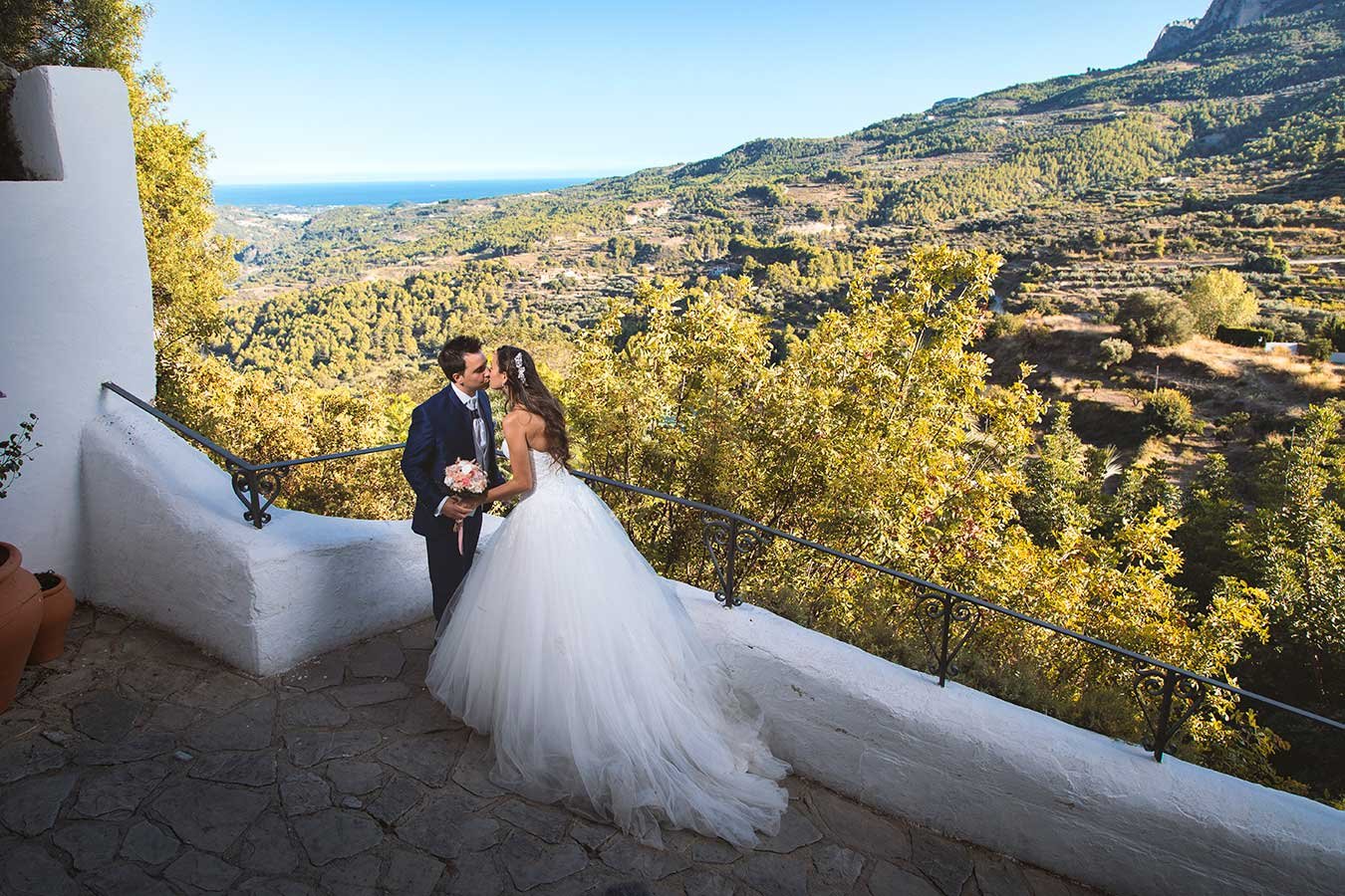 Sesión de fotos en Castillo de Guadalest