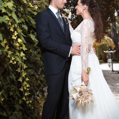 postboda en parque de Torrevieja