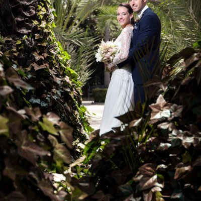 postboda en parque